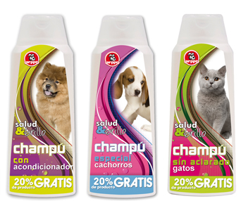 Siete champús distintos para perros y gatos